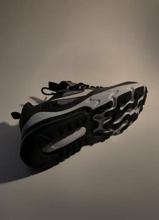 Кросівки nike air max 270 react grey/black6 фото