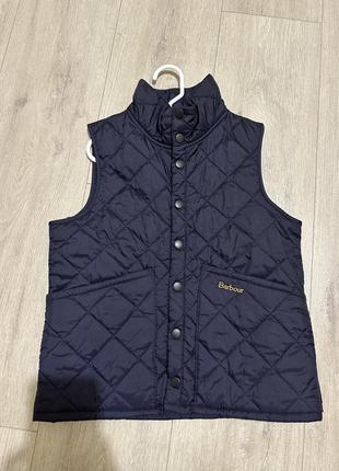 Безрукавка barbour оригинал детская 8/9р