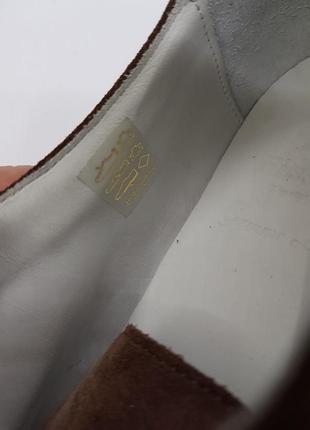 Замшеві туфлі-оксфорди броги finsbury4 фото