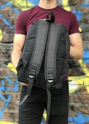 Рюкзак мужской supreme черный2 фото