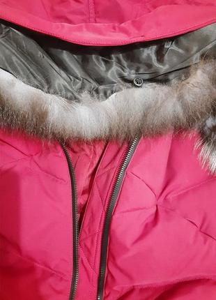 Зимова куртка з натуральним хутром, розмір 42-445 фото