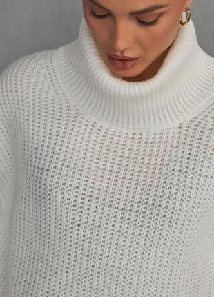 Затишний светр  з  вовни меріноса та мохера 42-52 р.🍐🍈💰5 фото