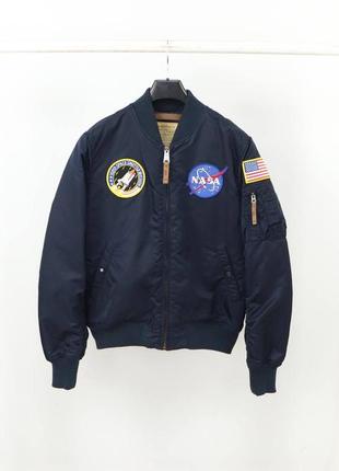 Мужская куртка / бомбер alpha industries nasa