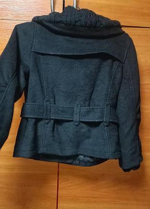 Черная косуха пальто 4