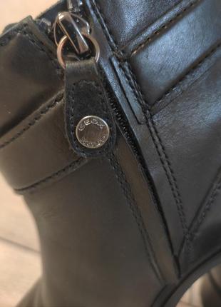 Брендові черевики з натуральної шкіри geox 384 фото