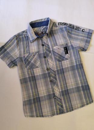 Летняя рубашка ml-star на рост 130 см