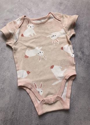 Боді на короткий рукав 80 розмір