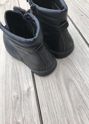 Ботинки теплые jonesitt кожаные с мехом натуральная кожа5 фото