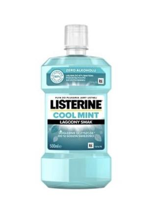 Ополаскиватель для ротовой полости zero listerine свежая мята, 500 мл