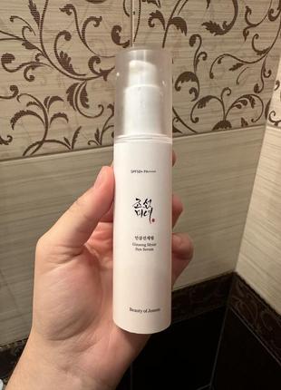 Beauty of joseon - ginseng moist sun serum spf50+/pa++++ - сонцезахисна сироватка з женьшенем - 50ml