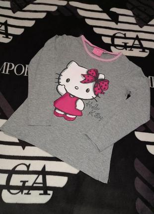 Світшот лонгслів кофта фірма h&amp;m sanrio hello kitty хелло кітті