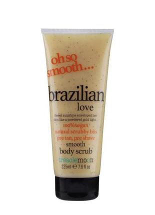 Скраб для тіла "бразильське кохання" treaclemoon brazilian love body scrub, 225 мл