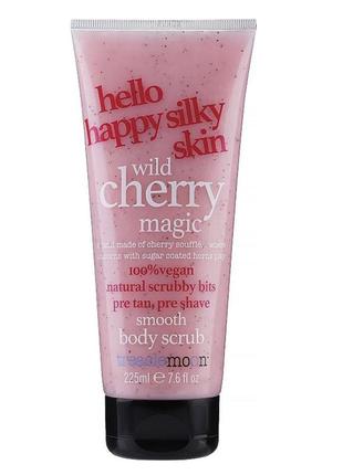 Скраб для тела "дика вишня" treaclemoon wild cherry magic body scrub, 225 мл1 фото