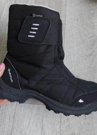 Зимові черевики quechua waterproof, 38 р