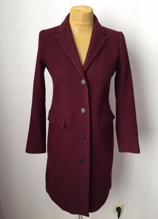 Елегантне класичне пальто від преміального бренда gant, розмір s2 фото