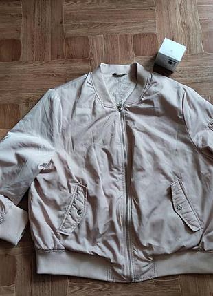 Куртка бомбер f&amp;f pink