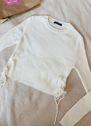 Модна вкорочена кофтинка розмір s 4