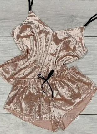 Піжама жіноча велюрова /оксамитова