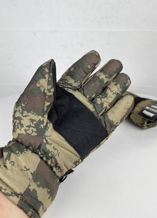 Зимние перчатки камуфляж