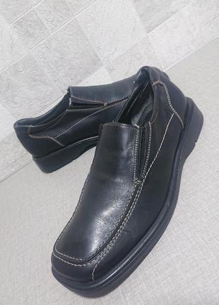 Кожаные мужские итальянские туфли alfani5 фото