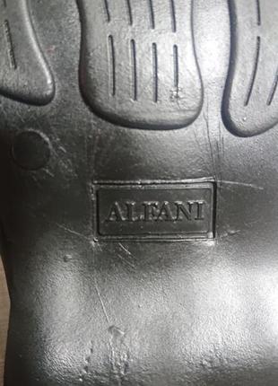 Кожаные мужские итальянские туфли alfani7 фото