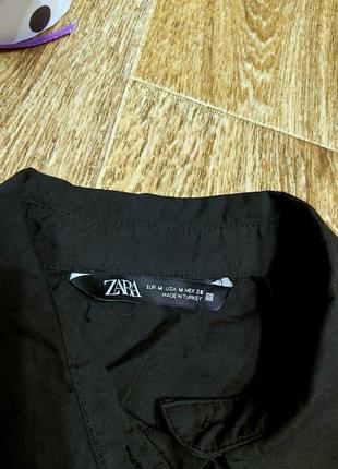 Рубашка укороченная zara2 фото