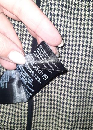 Трендовая юбка-миди на запах "гусиные лапки"2 фото