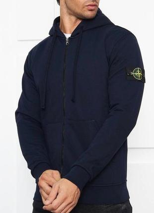 Зіп-худі stone island на флісі