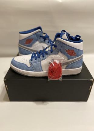 Новые оригинал кроссовки air jordan 1 mid se2 фото