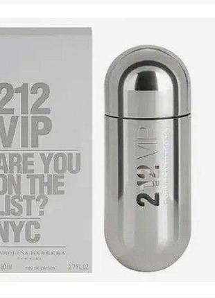 Парфуми в стилі carolina herrera 212 vip silver1 фото