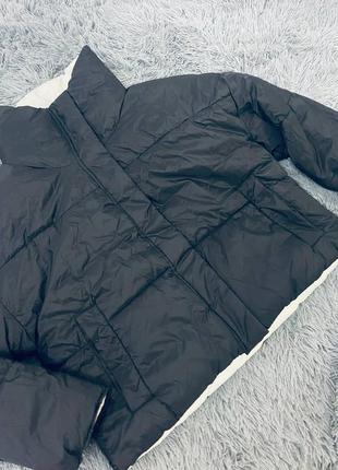 Теплая куртка-пуховик, пуфер calvin klein двухсторонняя7 фото