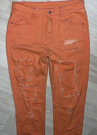 Круті джинси piвнi xxl 14-16р. 34p котон7 фото