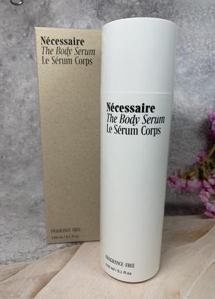 Сироватка для тіла necessaire the body serum - with hyaluronic acid, niacinamide + ceramide