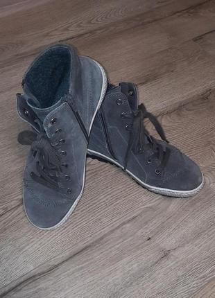 Ботинки кожаные дымозонные 38р gabor
