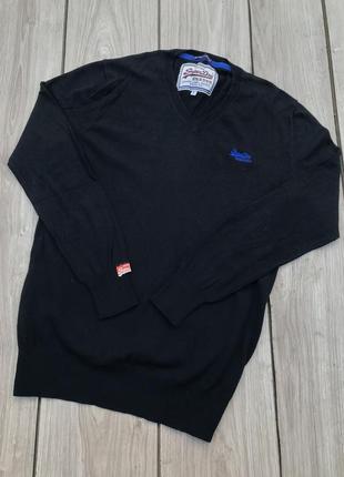 Светр superdry свитер стильный актуальный тренд
