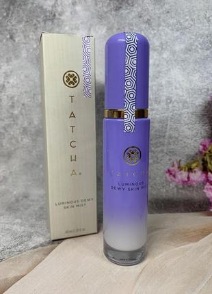 Зволожуючий міст тонер тонік для обличчя tatcha luminous dewy skin mist