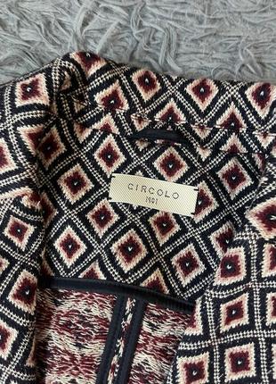Circolo роскошный пиджак жакет блейзер от премиум бренда5 фото