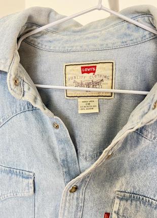 Куртка-рубашка levis ,футболка primark, h&m в‘язана кофта3 фото