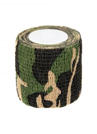 Камуфляжна стрічка element camouflage tape woodland