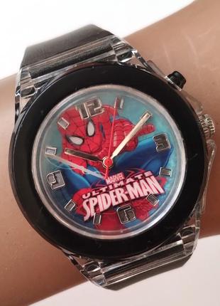 Spider-man от marvel часы из сша с огоньками