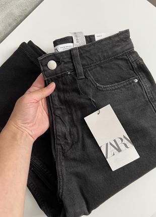 Джинсы джинсы zara mom fit размер 34 хs 36 s