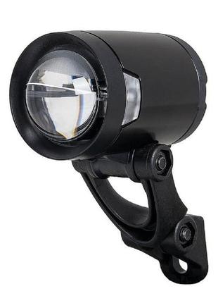 Фара передня xlc herrmans led pro ebike, 100lux, 6/12v, чорний