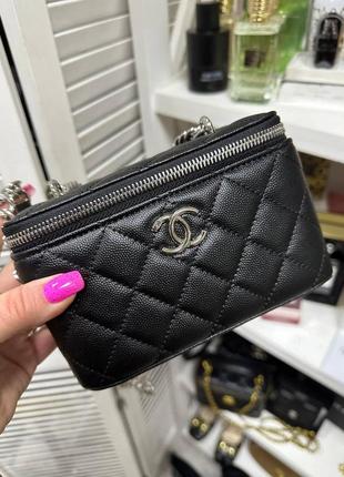 Маленькая сумка сумочка клатч косметика в стиле шанель chanel3 фото