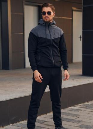 Спортивний костюм чоловічий на мікрофлісі