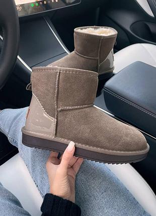 Угги замшевые на меху ugg❤❄ сапоги зимние