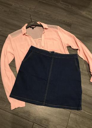 Джинсовая юбка dorothy perkins