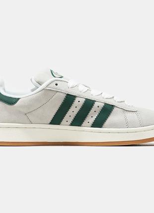 Женские кроссовки adidas campus grey green 404 фото