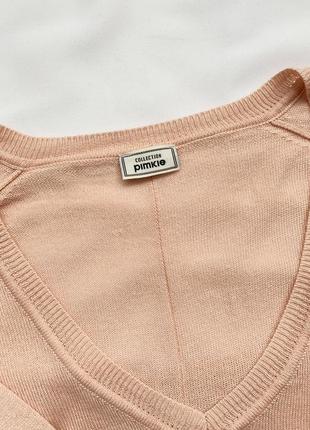 Джемпер, кофта, пуловер, розовая, розовый, персиковый, персиковая, pimkie6 фото