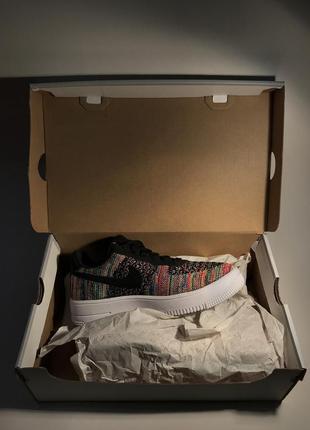 Кроссовки nike air force 1 flyknit low ""multicolor7 фото