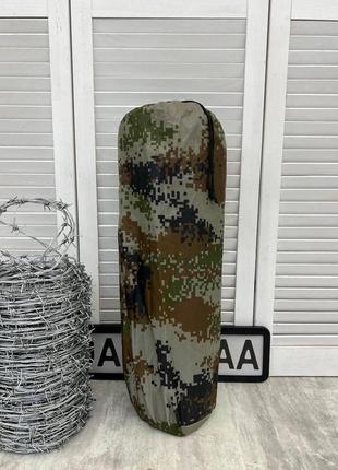 Тактичний каремат самонадувний військовий килимок надувний піксель армійський5 фото